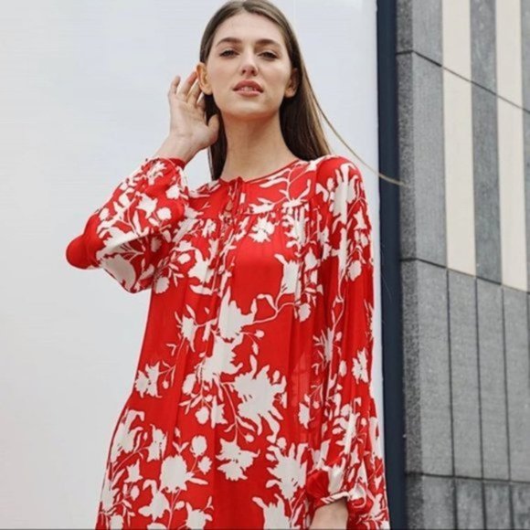 Voluminous Johanna Ortiz Dress US Medium NWT - Picture 1 of 10